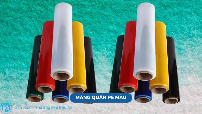 Chọn màu sắc màng co Polyethylene phù hợp