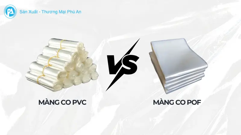 So sánh màng co pof và pvc